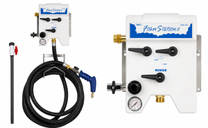DEMA Foam Station 2 compressed air foamer kit with foam wand and discharge hose