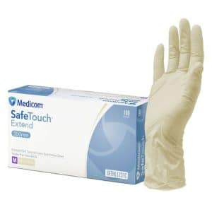 Medicom Safetouch Extend Latex Gloves